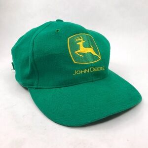 Vintage John Deere OTTO Trucker Hat Green Farm Shows 2000 Thailand